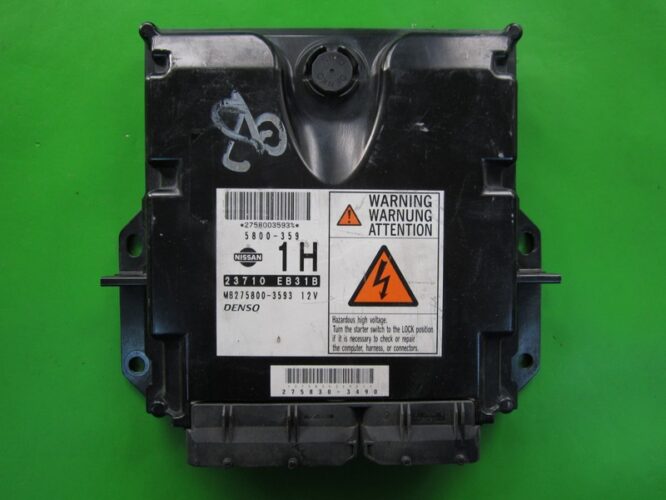 ECU Engine Control Unit Nissan Pathfinder 2.5DCI 23710 EB31B MB275800-3593-0