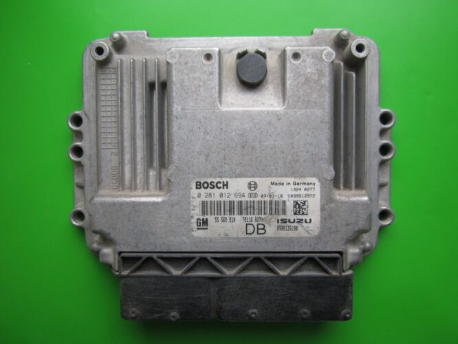ECU Engine Control Unit Opel Astra H 1.7CDTI 55560810 0281012694 EDC16C9 RESET-0