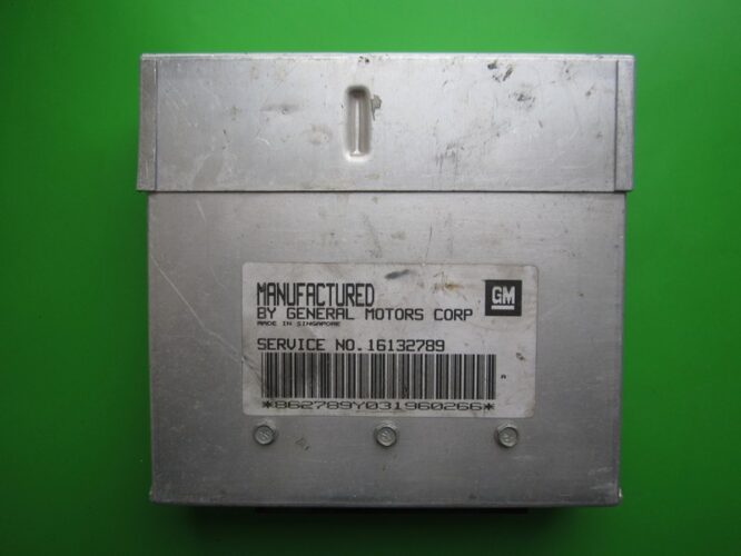 ECU Engine Control Unit Opel Astra F 1.6 16132789 GM C16NZ-0