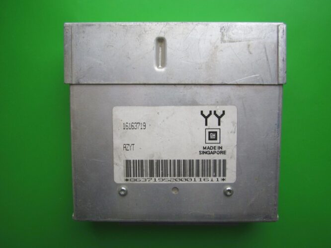 ECU Engine Control Unit Opel Astra F 1.4 16163719 YY AZYT-0