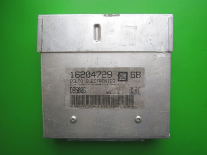 ECU Engine Control Unit Opel Astra F 1.6 16204729 GB BLAT-0