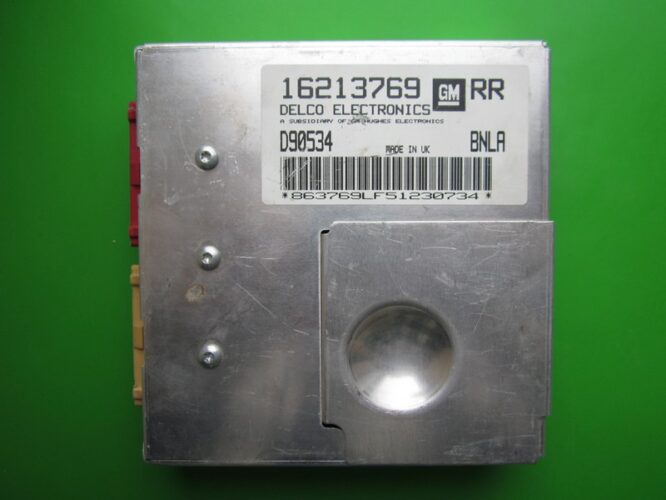 ECU Engine Control Unit Opel Astra F 1.6 16213769 RR BNLA-0