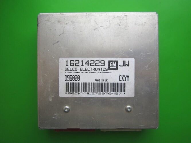 ECU Engine Control Unit Opel Astra F 1.6 16214229 JW CKYM X16XEL-0