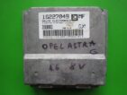 ECU Engine Control Unit Opel Astra G 1.6 16227049 CLXY X16SZR-0