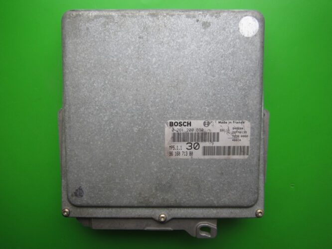 ECU Engine Control Unit Peugeot 605 2.0 9616071380 0261200690 MP5.1.1-0