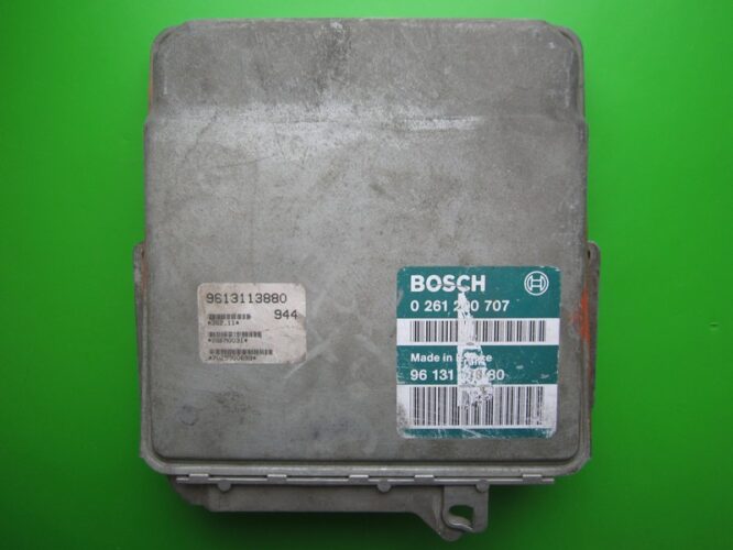 ECU Engine Control Unit Peugeot 106 1.0 9613113880 0261200707 MA3.0-0