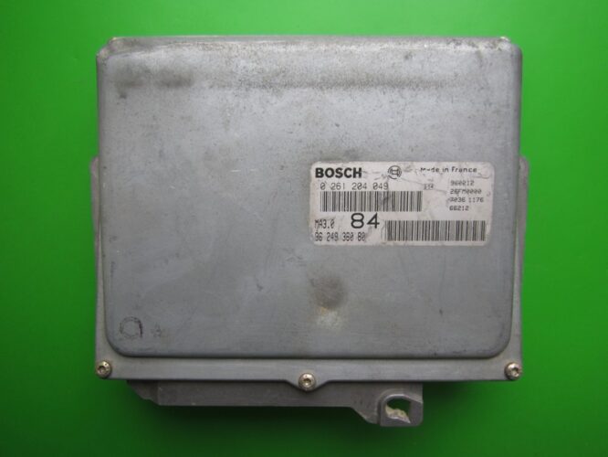 ECU Engine Control Unit Peugeot 106 1.4 9624936080 0261204049 MA3.0-0