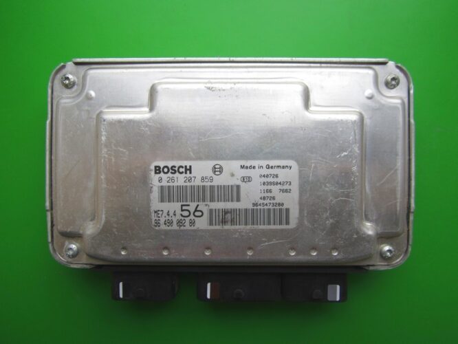 ECU Engine Control Unit Peugeot Partner 1.6 9649009280 0261207859 ME7.4.4-0