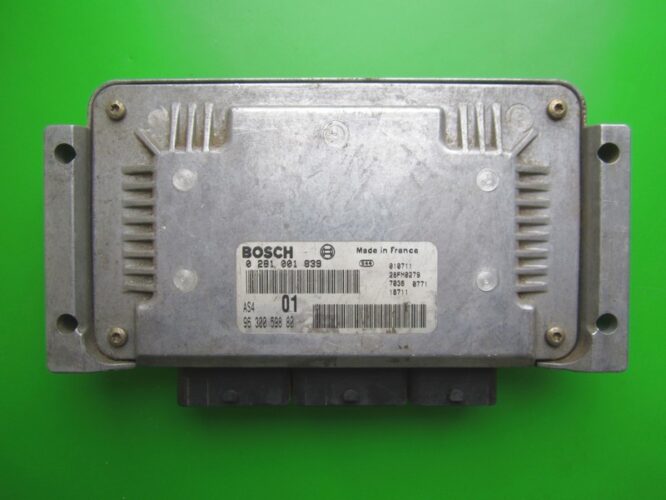 ECU Engine Control Unit Peugeot 106 1.5D 9630059880 0281001839 AS4 VJX-0