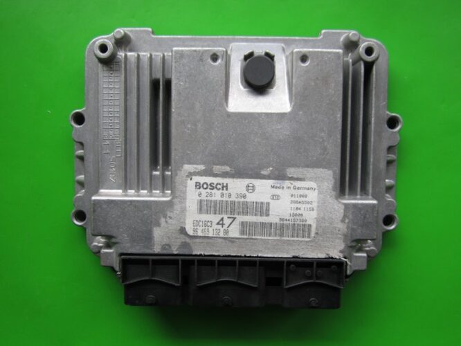 ECU Engine Control Unit Peugeot 307 1.4HDI 9646313280 0281010390 EDC16C3-0