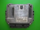 ECU Engine Control Unit Peugeot 206 1.4HDI 9647158080 0281010707 EDC16C3 8HX-0