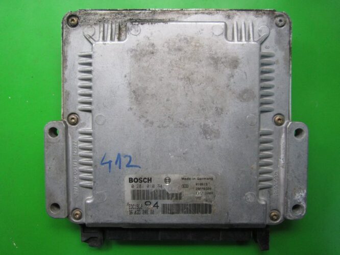 ECU Engine Control Unit Peugeot 307 2.0HDI 9643524880 0281010747 EDC15C2-0