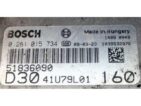 ECU Engine Control Unit Peugeot Boxer 3.0HDI 51836090 0281015734 EDC16C39-0