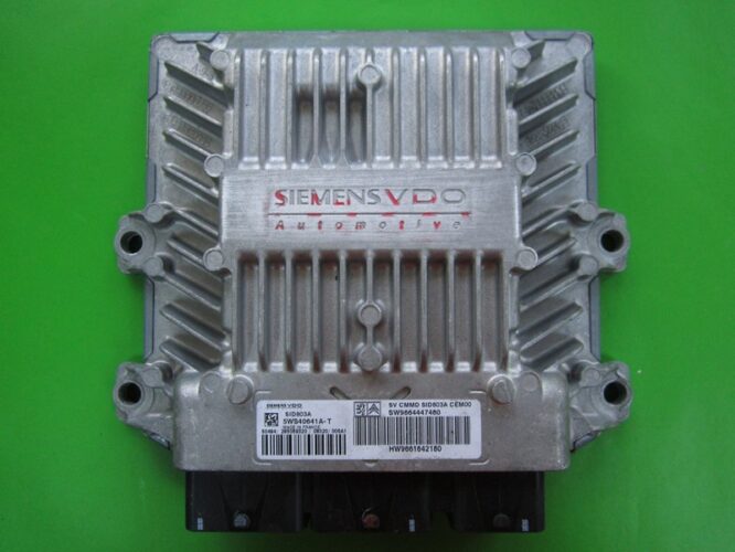 ECU Engine Control Unit Peugeot 407 2.0HDI 9664447480 5WS40641A-T SID803A-0