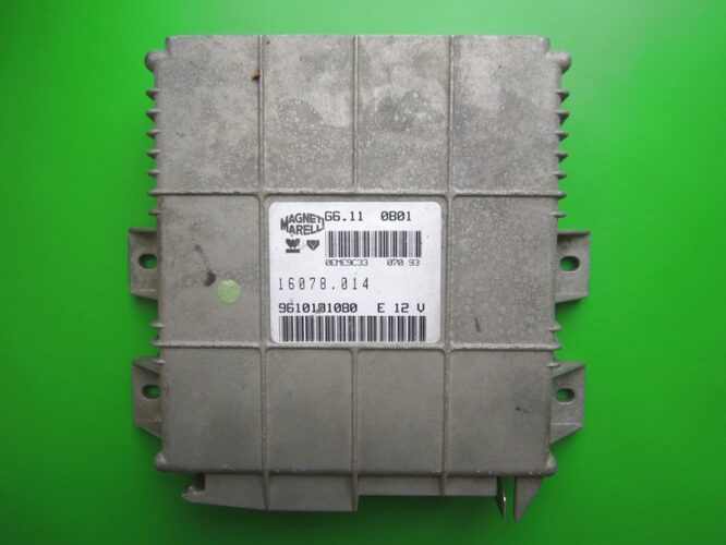 ECU Engine Control Unit Peugeot 106 1.1 9610191080 G6.11 0B01-0