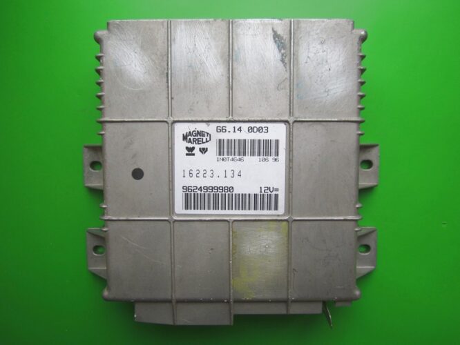 ECU Engine Control Unit Peugeot 106 1.4 9624999980 G6.14 0D03-0