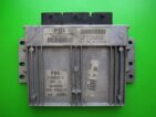 ECU Engine Control Unit Peugeot 206 1.4 9643782480 21645920 S2000-23-0