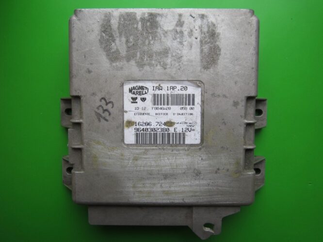 ECU Engine Control Unit Peugeot 406 1.8 9640302380 IAW 1AP.20-0