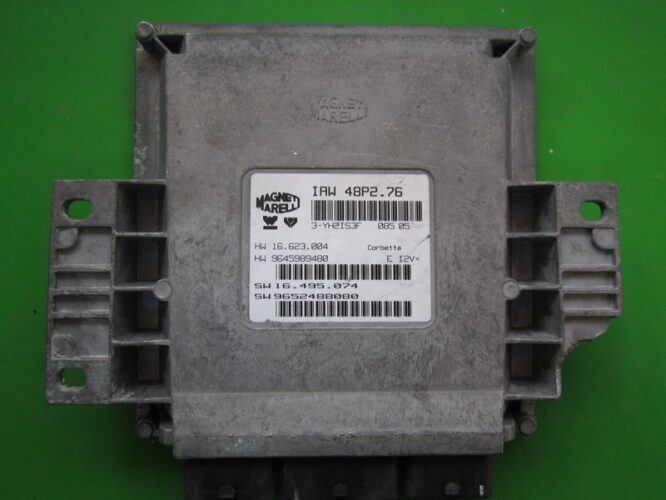 ECU Engine Control Unit Peugeot 206 1.1 9652488080 IAW 48P2.76-0