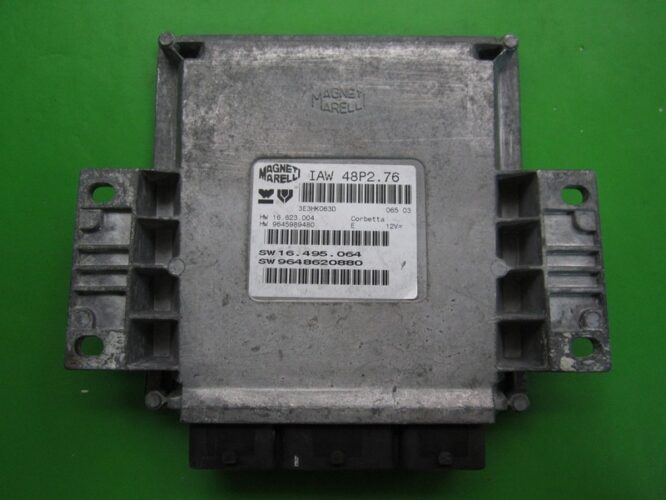 ECU Engine Control Unit Peugeot 206 1.1 9648620880 IAW 48P2.76-0