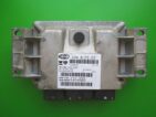 ECU Engine Control Unit Peugeot 206 1.4 9657429680 IAW 6LP2.03-0