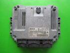 ECU Engine Control Unit Peugeot 206 1.4HDI 9663475680 0281012528 EDC16C34-0
