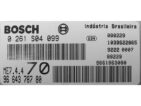 ECU Engine Control Unit Peugot 206 1.4 9664378780 0261S04099 ME7.4.4-0