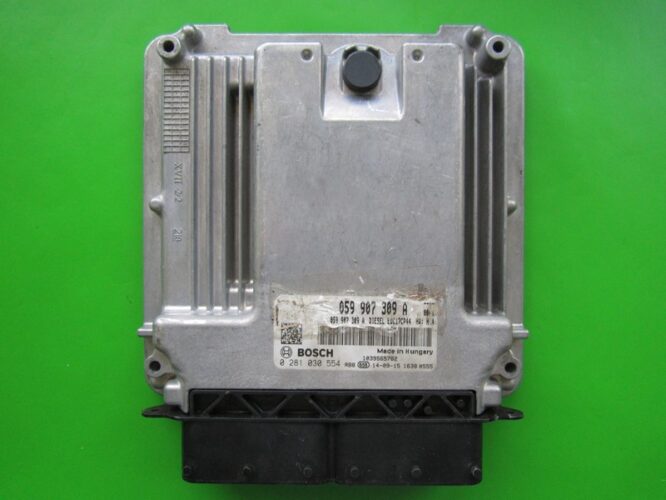 ECU Engine Control Unit Porsche Macan 3.0 059907309A 0281030554 EDC17CP44-0