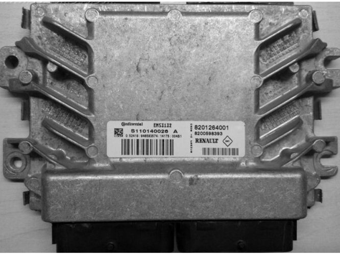 ECU Engine Control Unit Dacia Logan 1.4 8201264001 S110140026A EMS3132-0