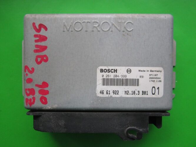 ECU Engine Control Unit Saab 900 2.0 4661922 0261204399 M2.10.3-0