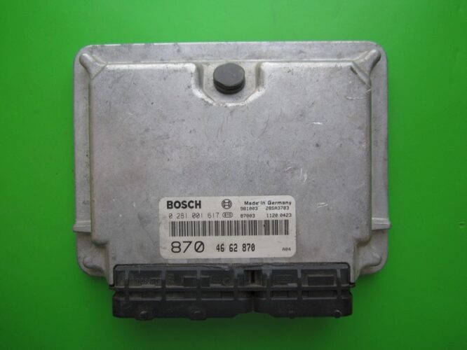 ECU Engine Control Unit Saab 9-3 2.2TID 4662870 0281001617 EDC15M1-0