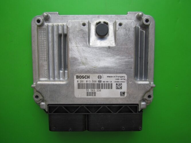 ECU Engine Control Unit Saab 9-5 1.9TID 55563338 0281013568 EDC16C39-0