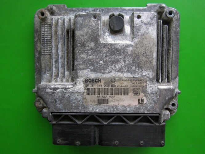 ECU Engine Control Unit Saab 9-3 1.9TID 55565527 0281014076 EDC16C39-0