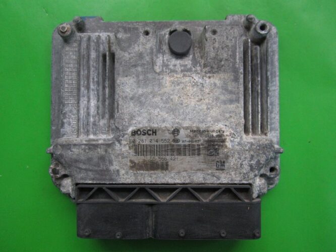 ECU Engine Control Unit Saab 9-3 1.9TID 55566421 0281014552 EDC16C39-0