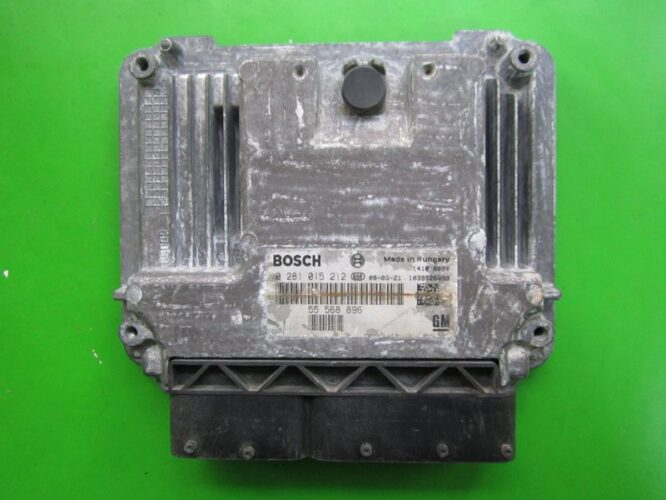 ECU Engine Control Unit Saab 9-3 1.9TID 55568896 0281015212 EDC16C39-0