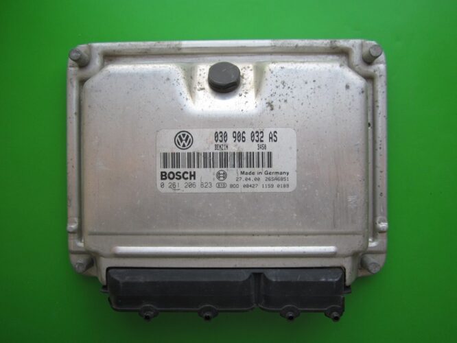ECU Engine Control Unit Seat Arosa 1.0 030906032AS 0261206823 ME7.5.10-0