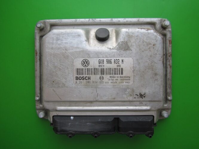 ECU Engine Control Unit Seat Ibiza 1.0 6K0906032N 0261206834 ME7.5.10-0