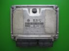 ECU Engine Control Unit Seat Arosa 1.4TDI 045906019T 0281001804 EDC15P+-0