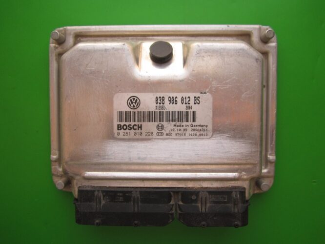 ECU Engine Control Unit Seat Toledo 1.9TDI 038906012BS 0281010228 EDC15VM+-0