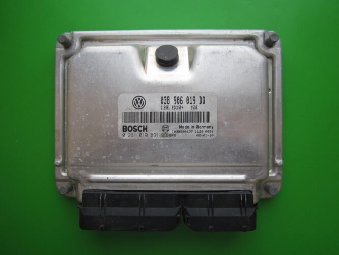 ECU Engine Control Unit Seat Ibiza 1.9TDI 038906019DQ 0281010891 EDC15P+-0