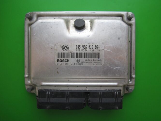 ECU Engine Control Unit Seat Ibiza 1.4TDI 045906019BG 0281011244 EDC15P+-0