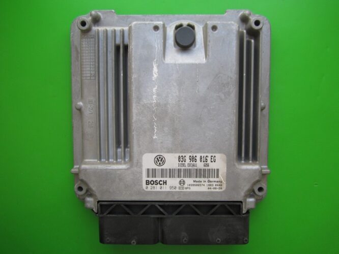 ECU Engine Control Unit Seat Altea 2.0TDI 03G906016EG 0281011950 EDC16U1-0