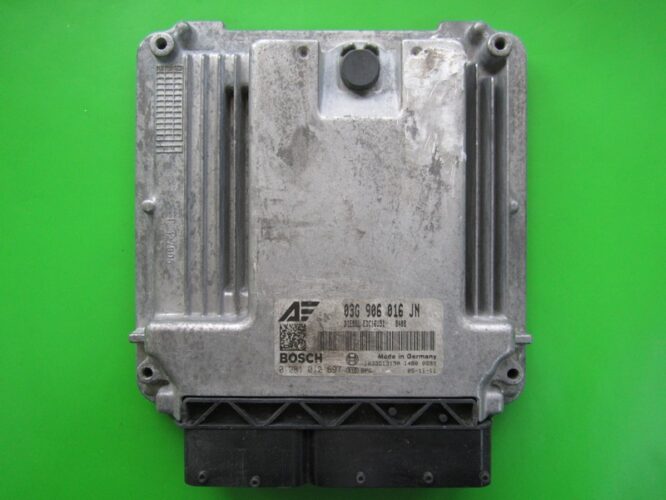 ECU Engine Control Unit Seat Alhambra 2.0TDI 03G906016JN 0281012697 EDC16U31-0