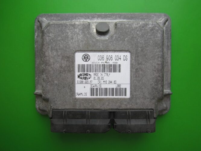 ECU Engine Control Unit Seat Leon 1.6 036906034DS IAW 4MV.DS BCB-0