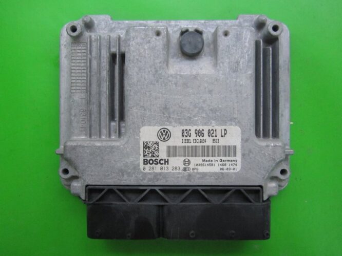 ECU Engine Control Unit Seat Altea 2.0TDI 03G906021LP 0281013283 EDC16U34-0