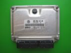 ECU Engine Control Unit Skoda Fabia 1.9SDI 038906012AN 0281010107 EDC15VM+-0