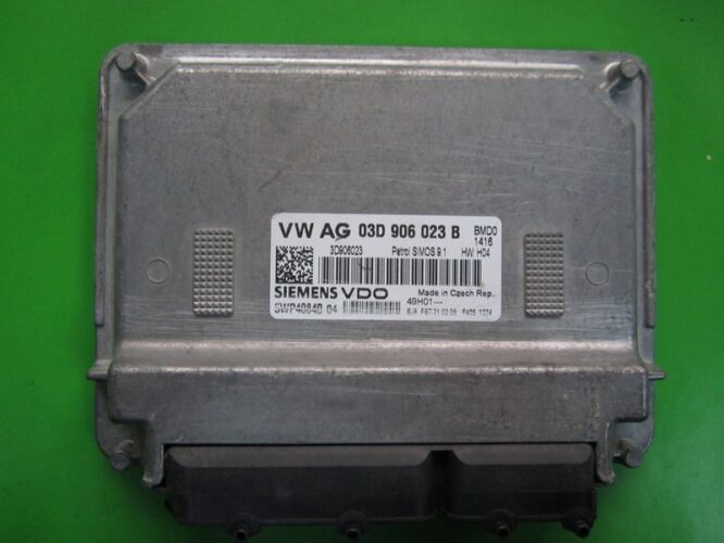 ECU Engine Control Unit Skoda Fabia 1.2 03D906023B 5WP40840 SIMOS 9.1-0