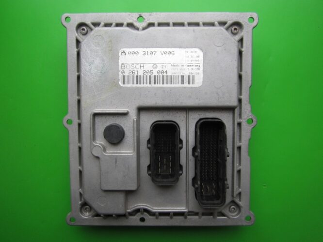 ECU Engine Control Unit Smart Fortwo 0.7 0003107V006 0261205004 MEG1.0-0