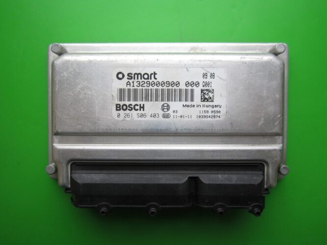 ECU Engine Control Unit Smart 1.0 A1329000900 0261S06403 ME7.7.0-0