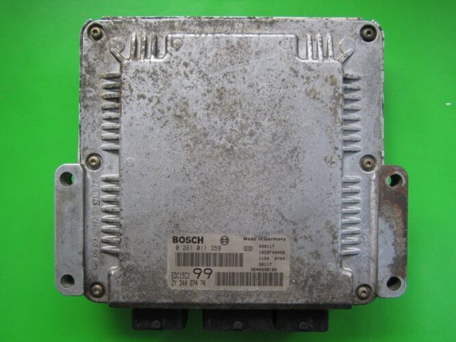 ECU Engine Control Unit Suzuki Grand Vitara 2.0HDI 33920-53J0 0281011359 EDC15C2-0